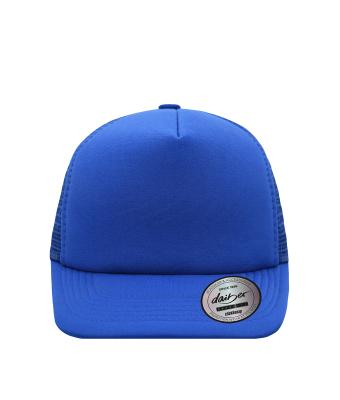 Unisex 5 Panel Flat Peak Cap Royal 7741
