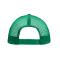 Unisex 5 Panel Flat Peak Cap Groen 7741