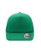 Unisex 5 Panel Flat Peak Cap Groen 7741
