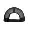 Unisex 5 Panel Flat Peak Cap Zwart 7741