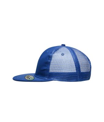 Unisex 6 Panel Flat Peak Cap Royal 7742