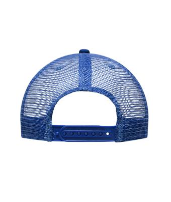 Unisex 6 Panel Flat Peak Cap Royal 7742
