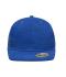 Unisexe Casquette 6 panneaux visière plate Royal 7742