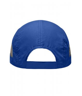 Unisex 5 Panel Sportive Cap Royal/lichtgrijs 7755