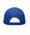 Unisex 5 Panel Sportive Cap Royal/lichtgrijs 7755