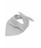 Unisexe Foulard triangle Gris-clair 7757