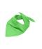 Unisex Triangular Scarf Lime-green 7757