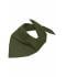 Unisex Triangular Scarf Olive 7757