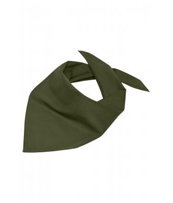 Unisex Triangular Scarf Olive 7757