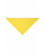 Unisex Triangular Scarf Sun-yellow 7757