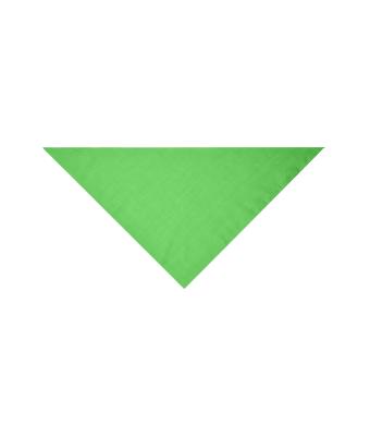 Unisex Triangular Scarf Lime-green 7757