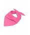 Unisex Triangular Scarf Pink 7757