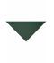 Unisex Triangular Scarf Donkergroen 7757