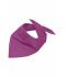 Damen Triangular Scarf Purple 7757
