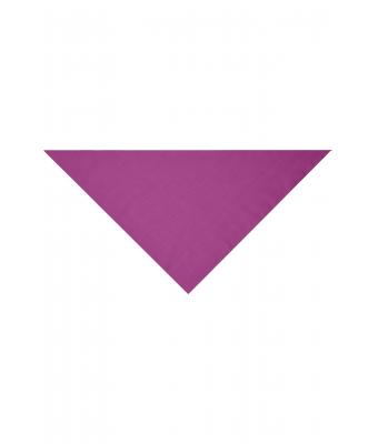 Unisex Triangular Scarf Purple 7757