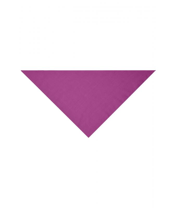 Unisex Triangular Scarf Purple 7757