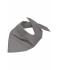 Unisex Triangular Scarf Donkergrijs 7757