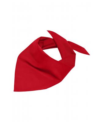 Unisex Triangular Scarf Red 7757