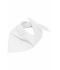 Unisex Triangular Scarf White 7757