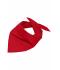 Unisex Triangular Scarf Rood 7757