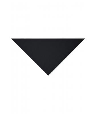 Unisex Triangular Scarf Black 7757