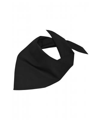 Unisex Triangular Scarf Black 7757