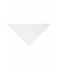 Unisex Triangular Scarf White 7757