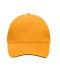 Unisex 5 Panel Sandwich Cap Gold-yellow/navy 7759