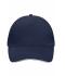 Unisex 5 Panel Sandwich Cap Navy/white 7759