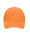 Unisex 5 Panel Sandwich Cap Oranje/wit 7759