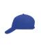 Unisex 5 Panel Sandwich Cap Royal/wit 7759