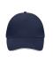 Unisex 5 Panel Sandwich Cap Navy/wit 7759