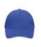 Unisex 5 Panel Sandwich Cap Royal/wit 7759