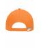 Unisexe Casquette sandwich 5 panneaux Orange/blanc 7759