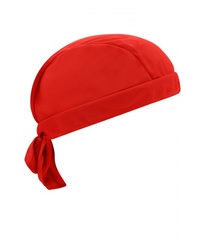 Unisex Functional Bandana Hat Red 7763