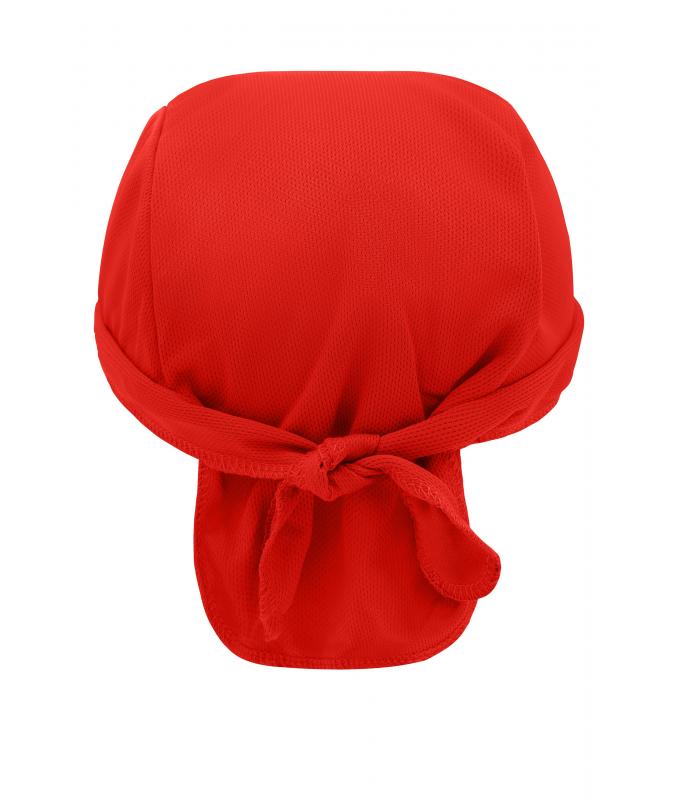 Unisex Functional Bandana Hat Red 7763