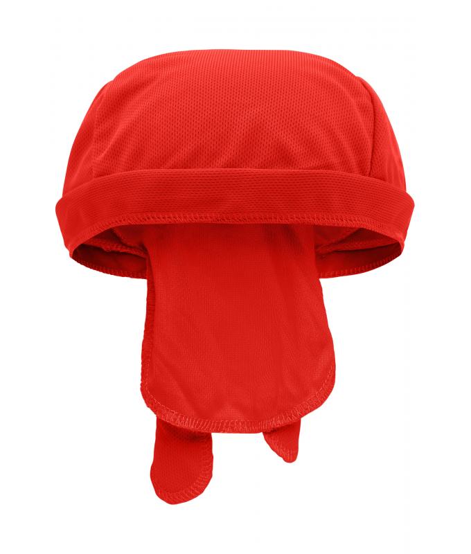 Unisex Functional Bandana Hat Red 7763