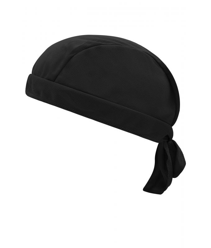 Unisex Functional Bandana Hat Black 7763