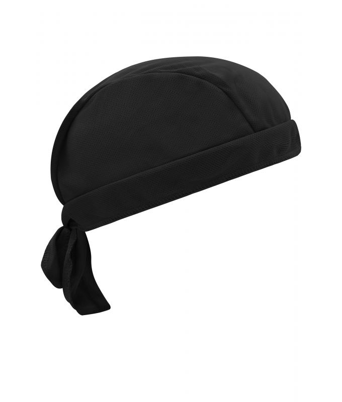 Unisex Functional Bandana Hat Black 7763