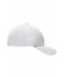 Unisex Laser Cut Cap White 7771