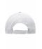 Unisex Laser Cut Cap White 7771