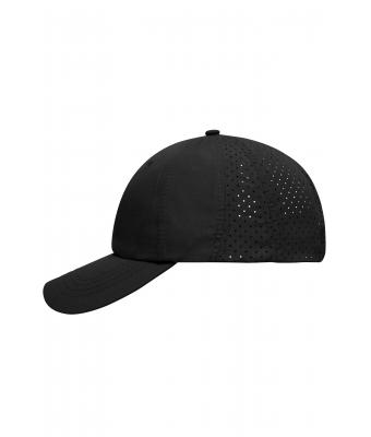 Unisex Laser Cut Cap Zwart 7771