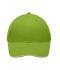 Unisexe Casquette sandwich légère Vert-citron/beige 7774