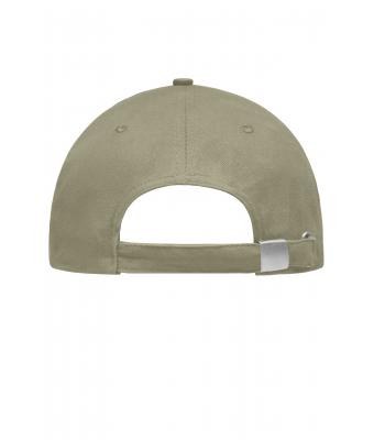 Unisex Light Brushed Sandwich Cap Beige/black 7774