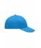 Unisex Light Brushed Sandwich Cap Turquoise/beige 7774
