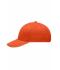 Unisex Light Brushed Sandwich Cap Dark-orange/beige 7774