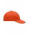 Unisex Light Brushed Sandwich Cap Dark-orange/beige 7774