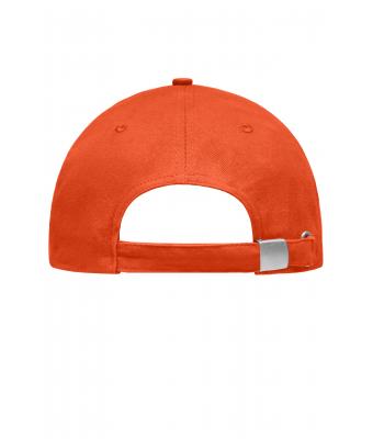 Unisex Light Brushed Sandwich Cap Dark-orange/beige 7774