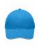 Unisex Light Brushed Sandwich Cap Turquoise/beige 7774