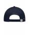 Unisex Light Brushed Sandwich Cap Navy/white 7774
